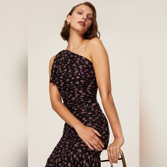 Shoshanna Vivine Tossed Rose Gown - Picture 2 of 10